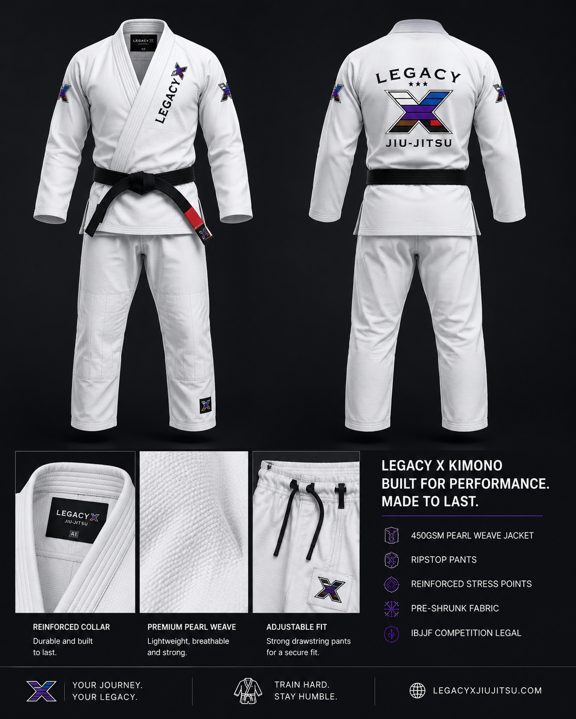 Legacy X White Kimono
