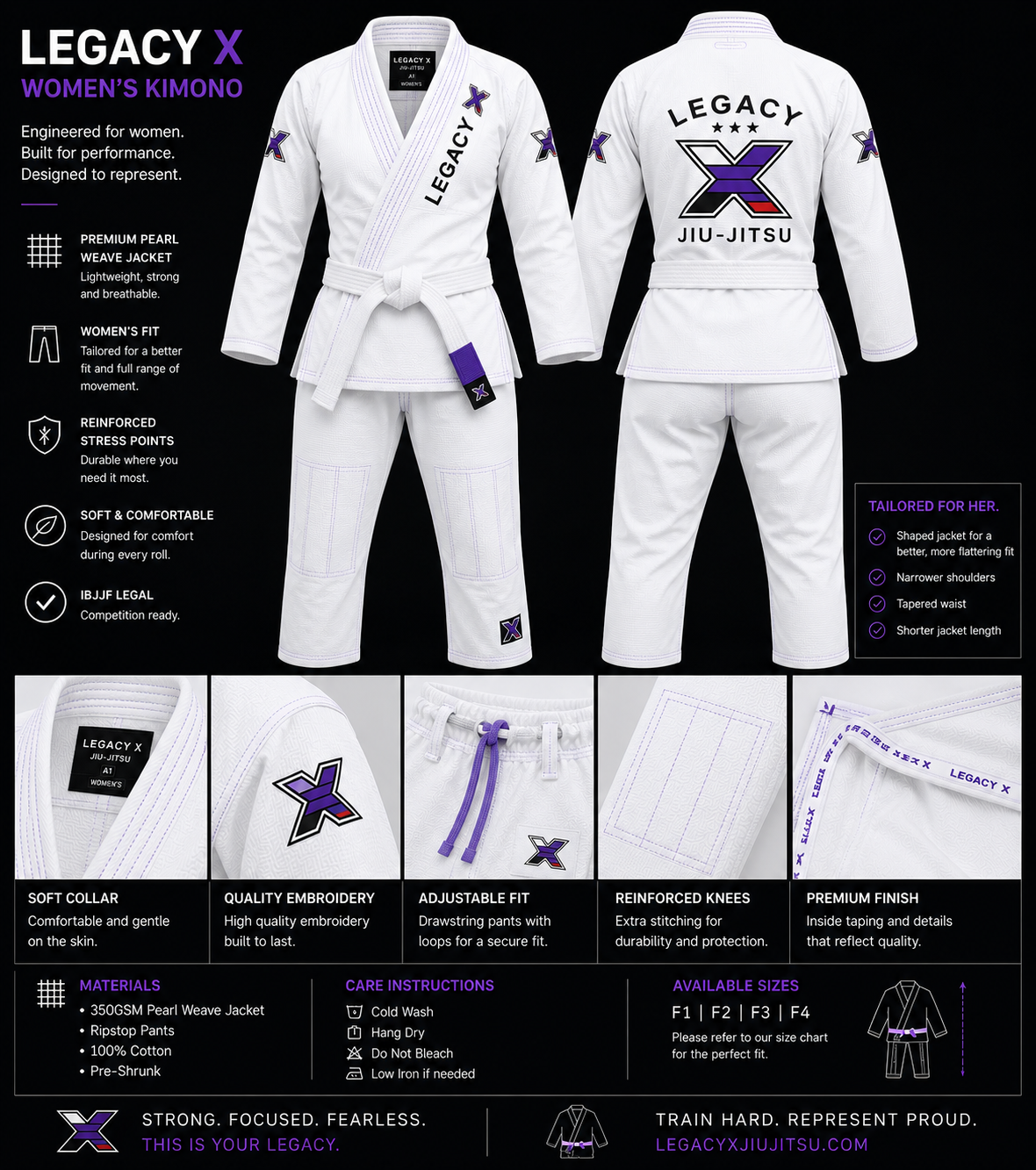 Legacy X Women’s White Kimono